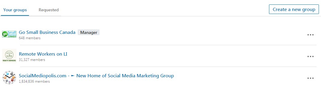 LinkedIn Groups